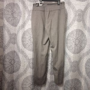 NWTWorthington Grey Slacks Trousers Zipper Waist Detail Dress Pants WomenSize 10